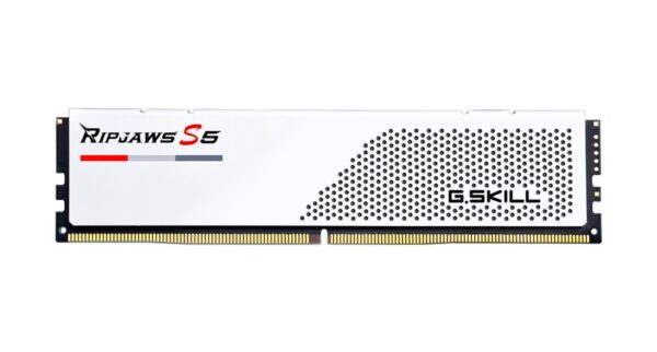 G.Skill Ripjaws S5 Wit | 32GB 2x16GB DDR5 | 5200MHz | DIMM | CL36 | Geheugenmodule | RAM