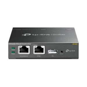 TP-Link Omada OC200 Cloud Controller | 2x 10/100 Mbps Ethernet | PoE Voeding | Zwart