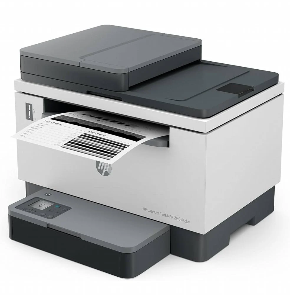 HP LaserJet Tank MFP 2604sdw | All-in-One Laserprinter | 600 x 600 DPI | Wi-Fi | Zwart/Wit - Image 6
