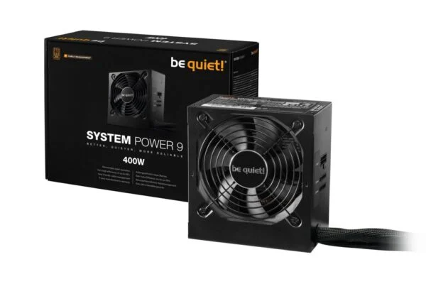 be quiet! System Power 9 400W CM | 400 Watt Bronze ATX PSU | Deels Modulair | Power Supply | Voeding