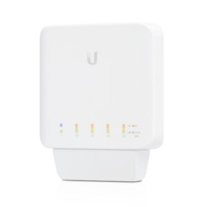 Ubiquiti UniFi USW-FLEX | Managed L2 Switch | Gigabit Ethernet (10/100/1000) | Power over Ethernet (PoE) | Wit