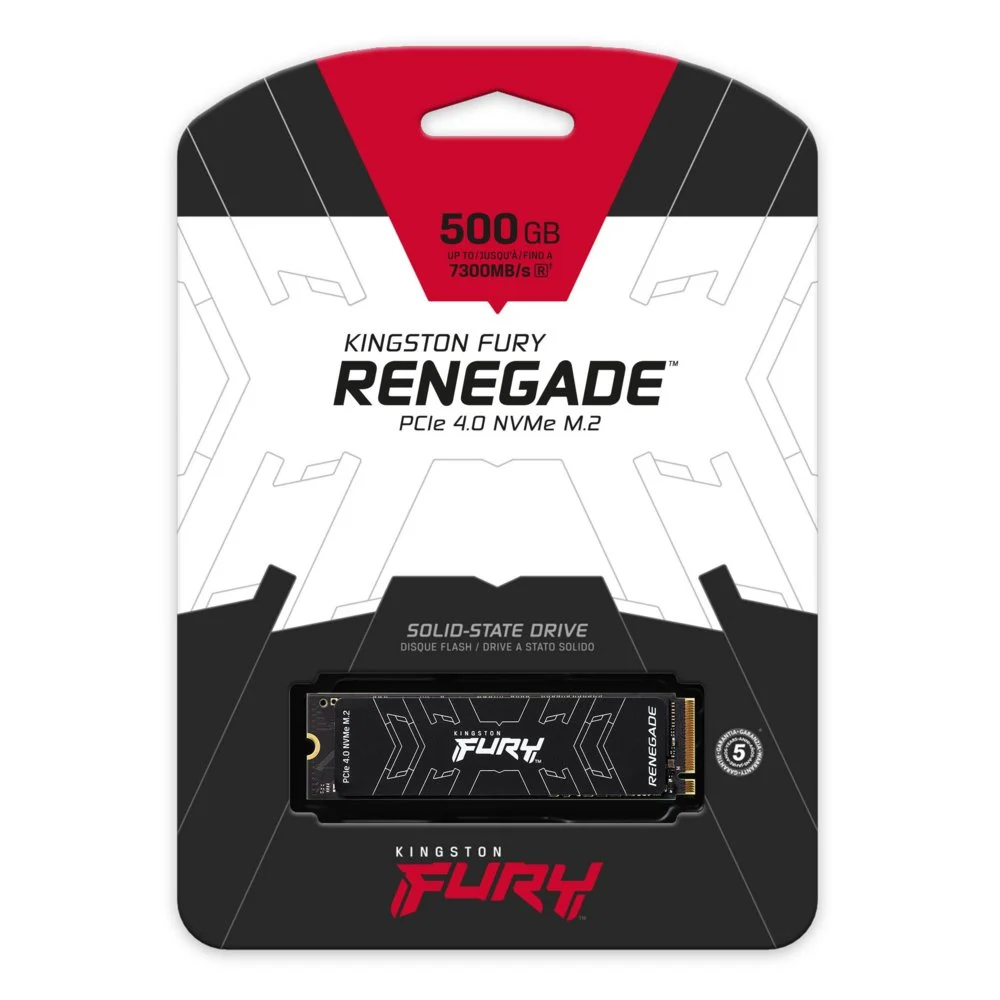 Kingston Fury Renegade | 500GB NVMe SSD | M.2 Gen4 | 7.300MB/s Lezen | 3.900MB/s Schrijven - Image 4