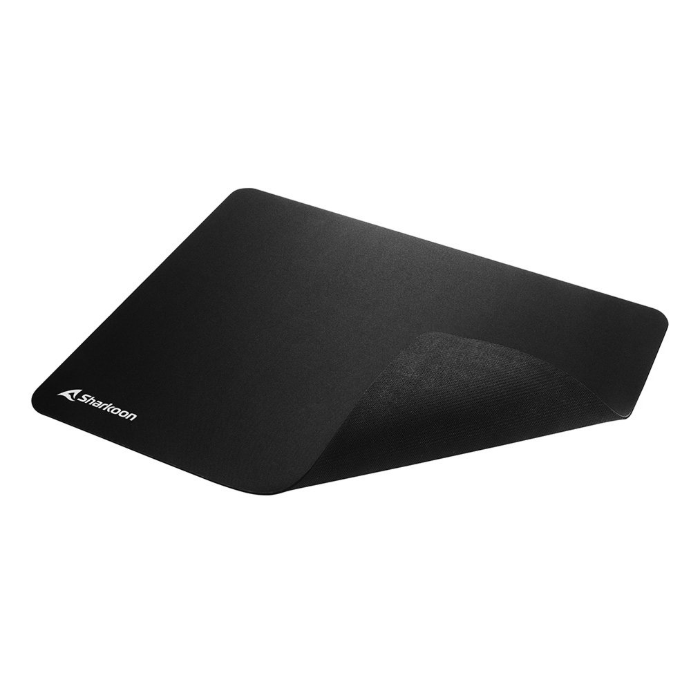 Sharkoon 1337 V2 Gaming Mat XL | Gaming-muismat | XL-formaat (444 x 355 mm) | Waterafstotend textiel | Antislip rubberen onderzijde | Zwart - Image 4