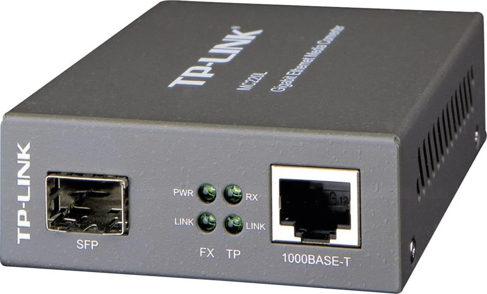 TP-Link MC220L | Gigabit Ethernet | Media Converter | 1000 Mbit/s