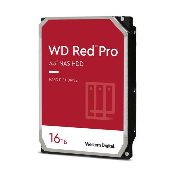 Western Digital Red Pro NAS HDD 3.5" | 16TB SATA III | 7200RPM