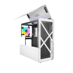 Azza Cast 808 RGB | Midi Tower Case | Wit