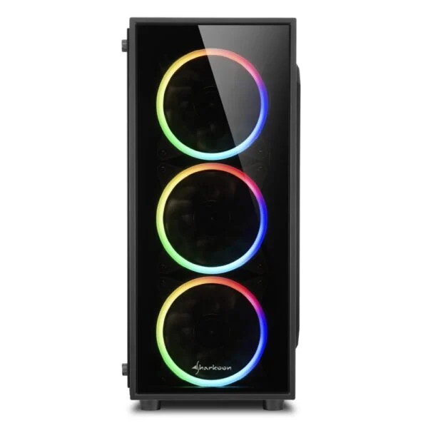 Sharkoon TG4 RGB | Midi Tower Behuizing | Zwart