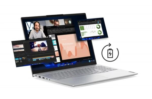 Lenovo ThinkBook 16 G8 | 16" WUXGA IPS (1920x1200) | Intel Core Ultra 5 225U | 16GB DDR5 RAM | 512GB SSD | Windows 11 Professional | Grijs