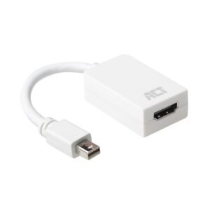 ACT AC7525 | Mini DisplayPort naar HDMI Adapter | 0,15 m | Wit