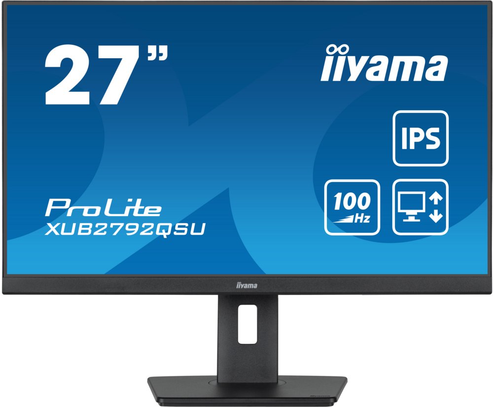 iiyama ProLite XUB2792QSU-B6 27" | 2560x1440 IPS | 100Hz | Monitor