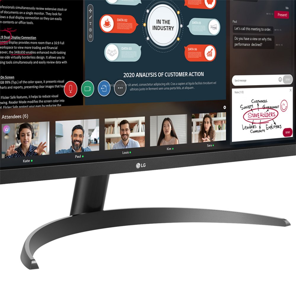 LG 29WP500-B 29" | 2560x1080 IPS | 75Hz | Ultrawide Monitor - Image 11