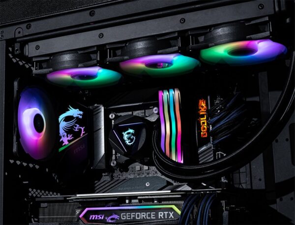 MSI MAG CoreLiquid 360R V2 | 360mm All-in-One CPU Waterkoeler | RGB | Zwart