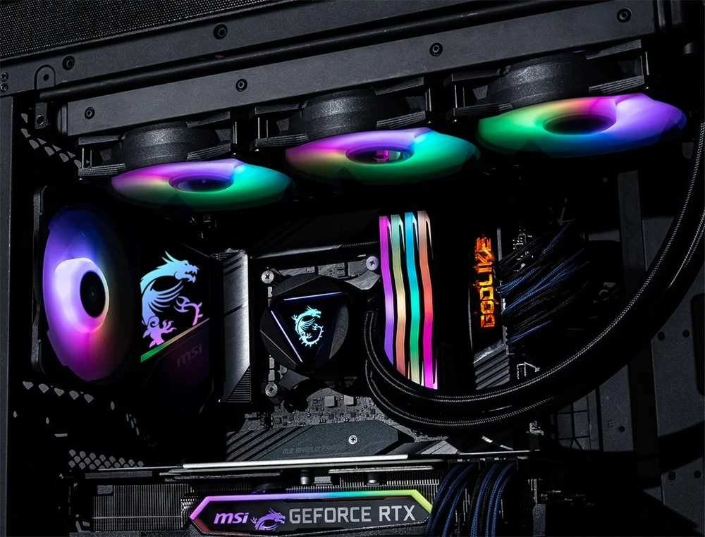 MSI MAG CoreLiquid 360R V2 | 360mm All-in-One CPU Waterkoeler | RGB | Zwart - Image 5