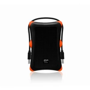 Silicon Power Rugged Armor Externe Harde Schijf | 1TB | USB 3.2 | Zwart