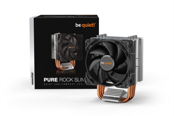 be quiet! Pure Rock Slim 2 | 130W TDP | 155mm Hoogte | 92mm Fan | CPU Luchtkoeler