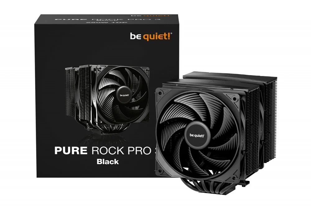 be quiet! Pure Rock Pro 3 Black | 250W TDP | 155mm Hoogte | 120mm Fans | CPU Luchtkoeler - Image 7