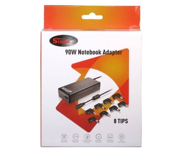 Inter-Tech Sinan UB-90HB | Universele Notebook Lader | 90 Watt