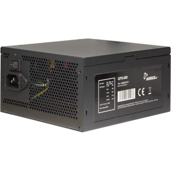 Inter-Tech Argus GPS-600 | 600 Watt Gold ATX PSU | Power Supply | Voeding