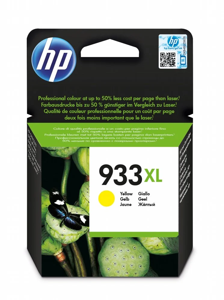 HP 933XL | Originele High-Capacity Gele Inktcartridge