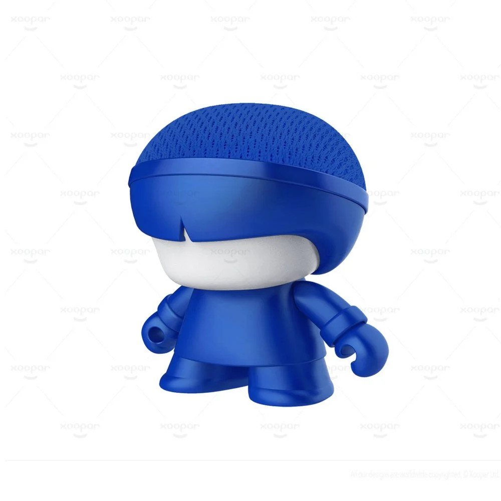 Xoopar | Mini Xboy Portable Bluetooth Speaker | LED Blauw