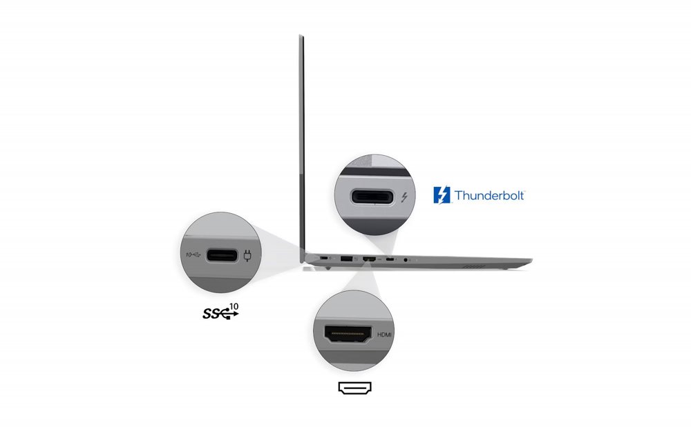 Lenovo ThinkBook 16 G8 | 16" WUXGA IPS (1920x1200) | Intel Core Ultra 5 225U | 16GB DDR5 RAM | 512GB SSD | Windows 11 Professional | Grijs - Image 9