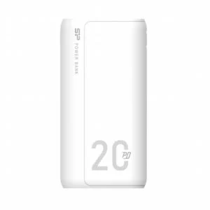 Silicon Power QS15 20000mAh Power Bank | Lithium-Polymeer | Wit