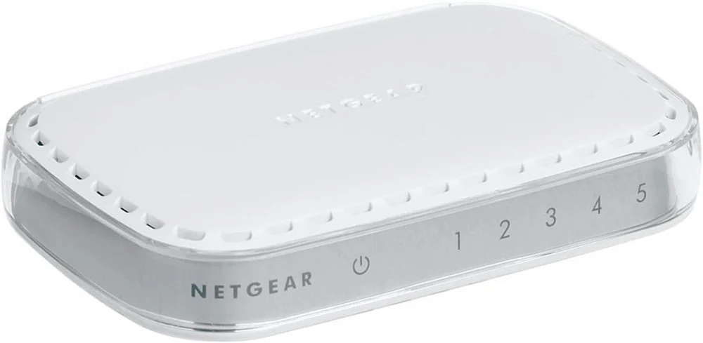 NETGEAR GS605-400PES | 5-poorts Gigabit Unmanaged Switch | Plug & Play | Energiezuinig | Wit