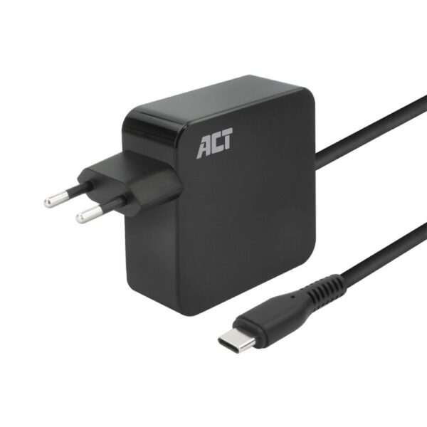 ACT AC2010 | Universele USB-C Notebook Lader | 65 Watt PDP | 2 Meter