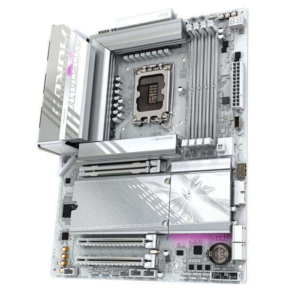 Gigabyte B860 AORUS ELITE WIFI7 ICE | Socket LGA 1851 (V1) | Intel B860 | 4xDDR5 | ATX | Moederbord