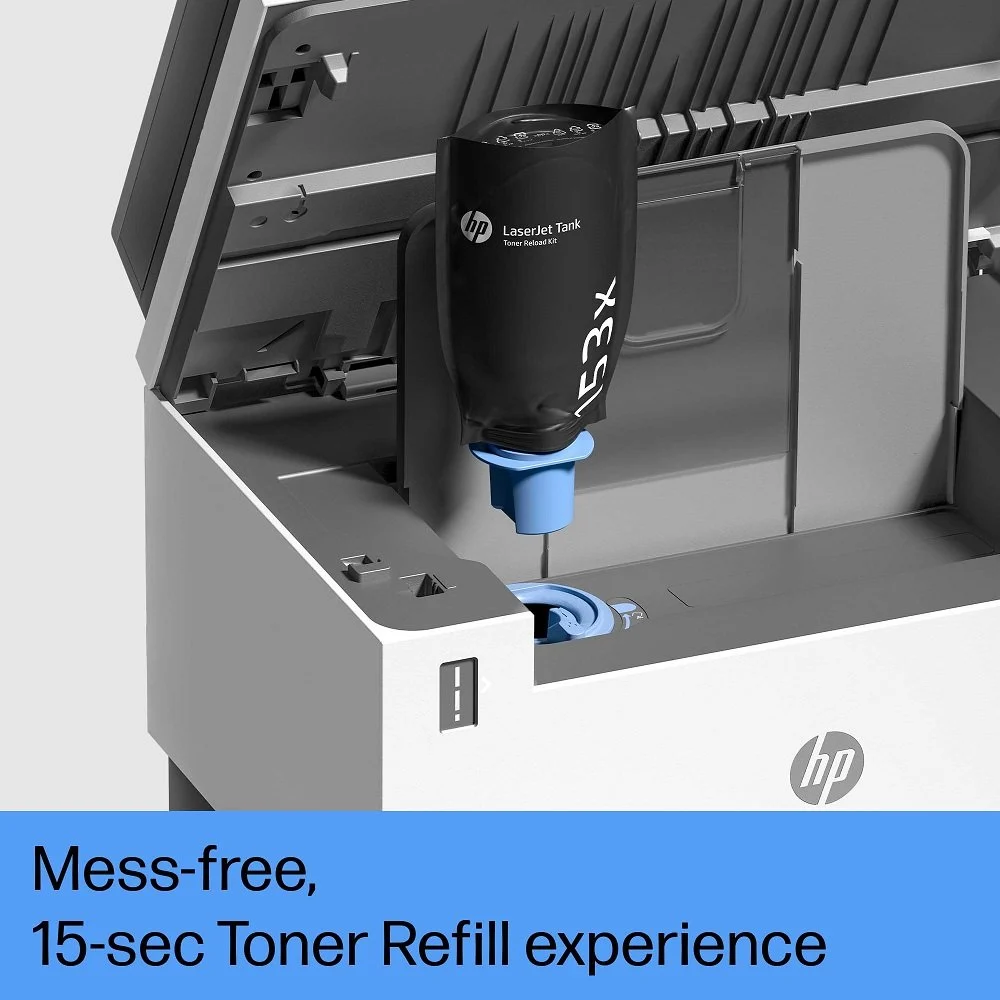 HP LaserJet Tank MFP 2604sdw | All-in-One Laserprinter | 600 x 600 DPI | Wi-Fi | Zwart/Wit - Image 7