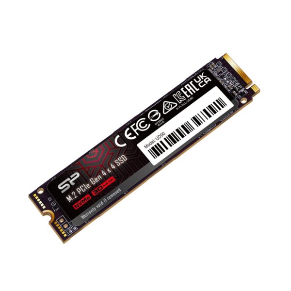 Silicon Power UD90 | 2TB NVMe SSD | M.2 | Gen4 | 5.000MB/s Lezen | 4.800MB/s Schrijven