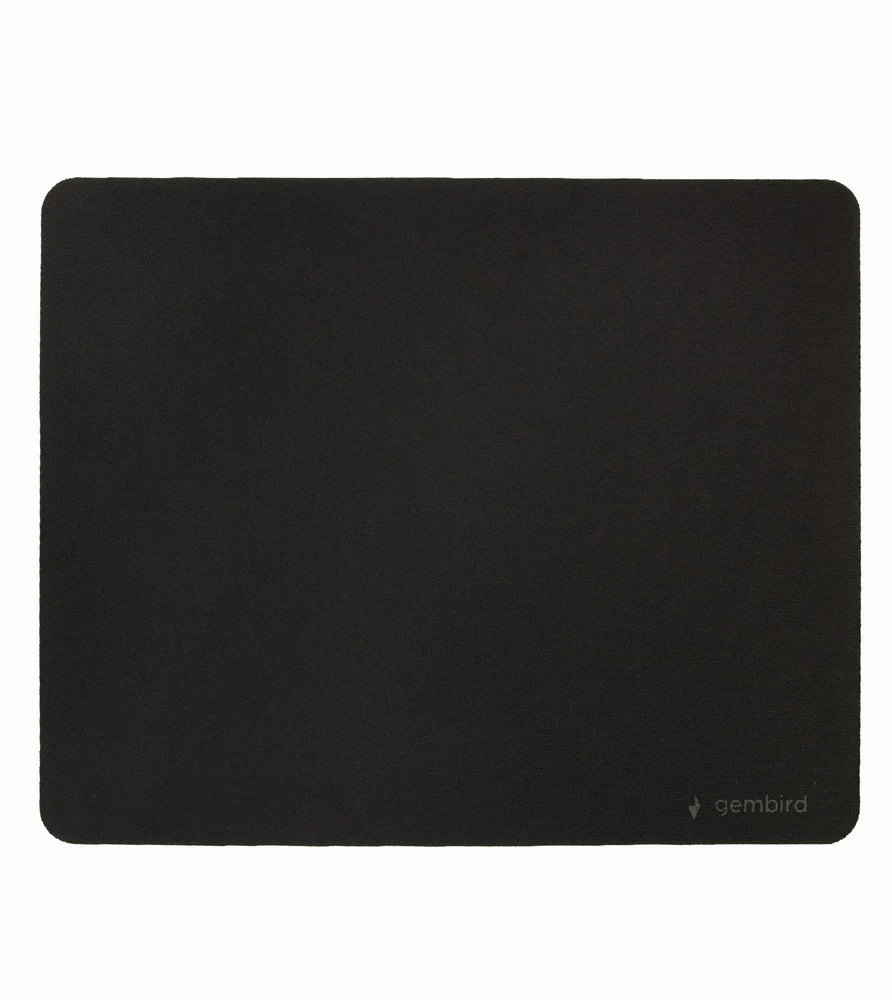 Gembird MP S BK M | Zwarte Muismat | Antislip Onderzijde | Comfortabel Textieloppervlak