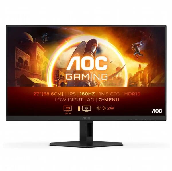 AOC 27G4XE 27" | 1920 x 1080 Full HD IPS | 180Hz | Gaming Monitor