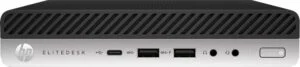 HP EliteDesk Mini 800 G4 | Intel Core i5-8500 | 8GB RAM | 256GB SSD | Windows 11 Professional | Refurbished Silver