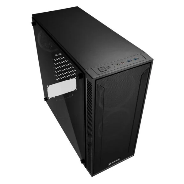 Sharkoon TG4M RGB | Midi Tower Case | Zwart