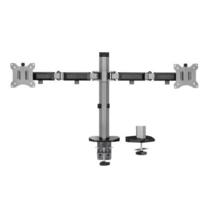 ACT AC8336 | Verstelbare Monitor-bureaubeugel | Tot 32" | Max 9kg | VESA 100x100 | 2 Monitoren