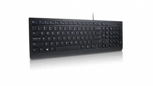 Lenovo Keyboard QWERTY | USB aansluiting | Bulk verpakking | Zwart | Gereviseerd model (resprayed)