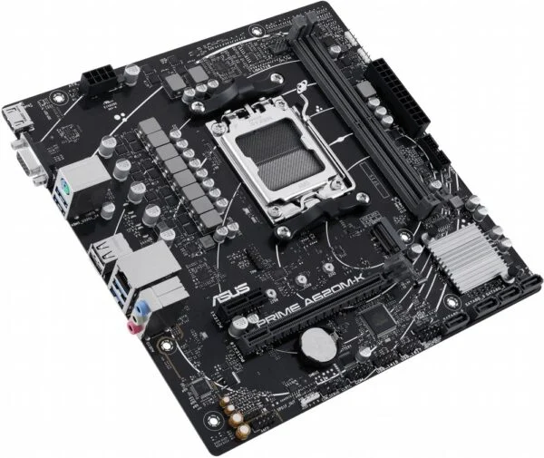 ASUS Prime A620M-K | Socket AM5 | AMD A620 | 2xDDR5 | Micro-ATX | Moederbord