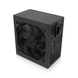 Eminent EM3908 | 600 Watt ATX Voeding | 20+4 pins | Actieve koeling | Zwart