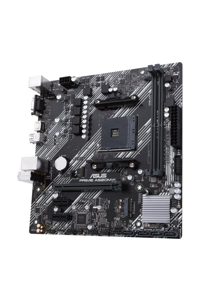 ASUS PRIME A520M-K | Socket AM4 | AMD A520M-K | 2xDDR4 | Micro-ATX | Moederbord - Image 6