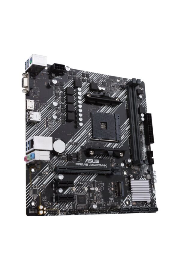ASUS PRIME A520M-K | Socket AM4 | AMD A520M-K | 2xDDR4 | Micro-ATX | Moederbord