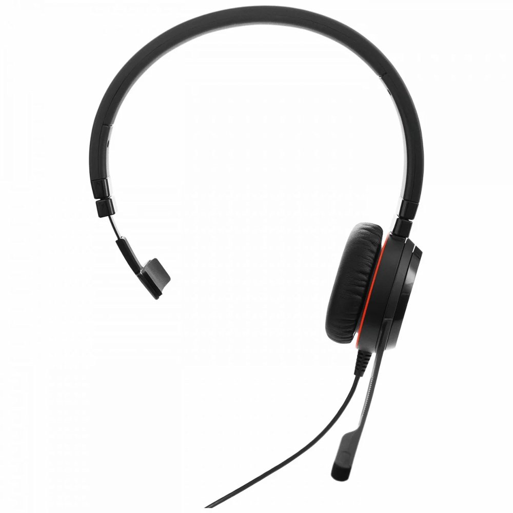 Jabra Evolve 20 UC | Mono Bedrade On-Ear Headset | Zwart