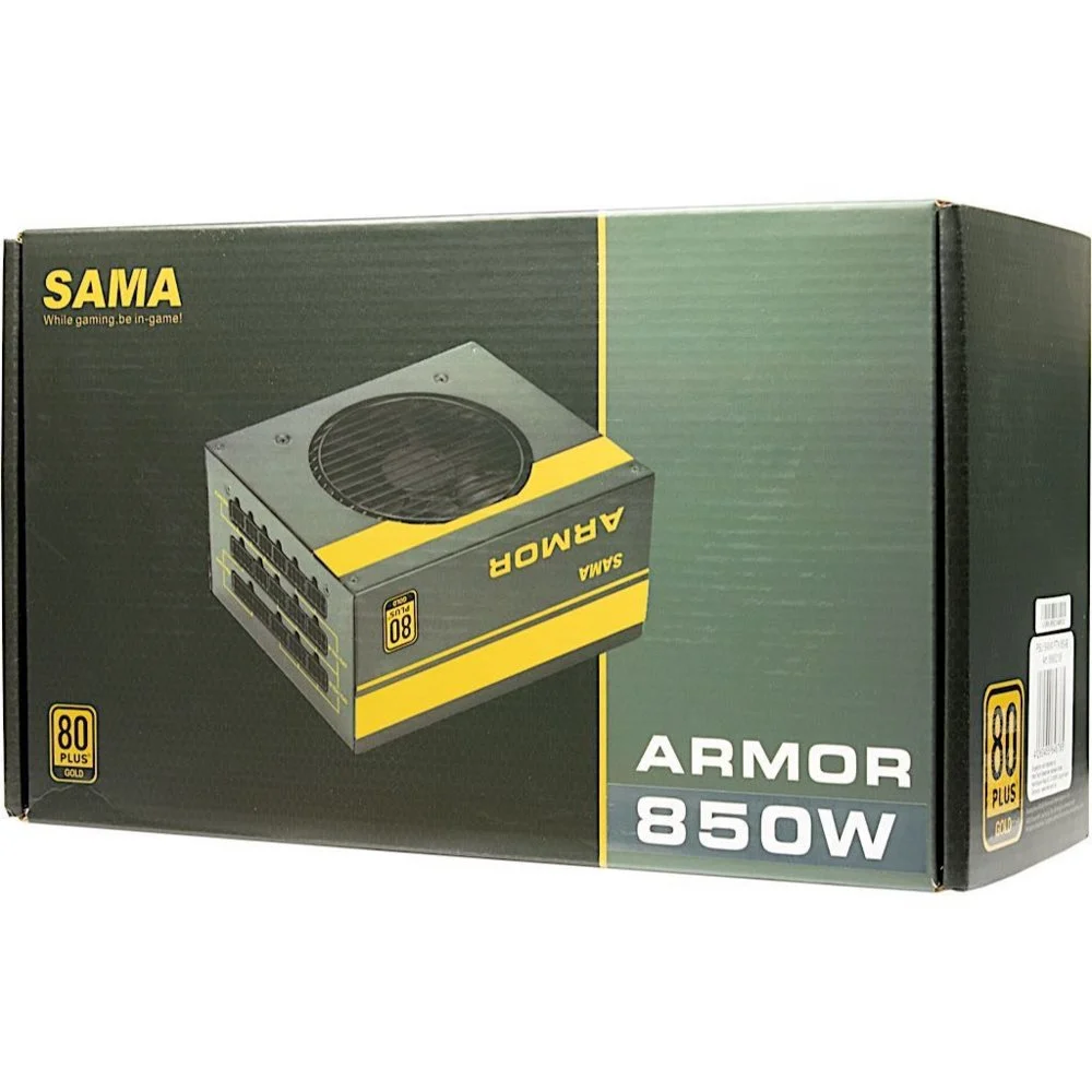 Inter-Tech SAMA FTX-850-B ARMOR | 850 Watt Gold ATX PSU | Modulair | Power Supply | Voeding - Image 6