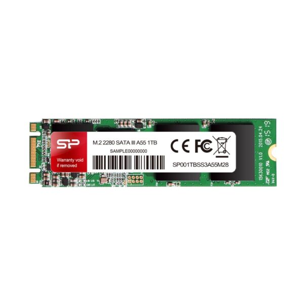 Silicon Power A55 | 512GB SATA SSD | M.2 | 560MB/s Lezen | 530MB/s Schrijven