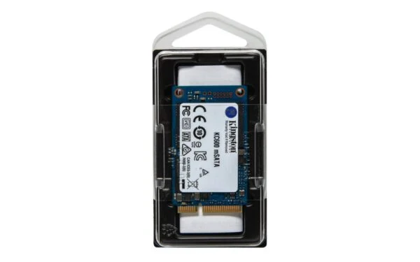 Kingston KC600 | 512GB SATA SSD | mSATA | 550MB/s Lezen | 520MB/s Schrijven
