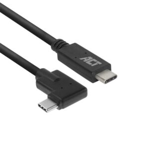 ACT AC7406 | USB 3.2 Gen 1 Kabel | USB-C naar USB-C | 1m | Zwart