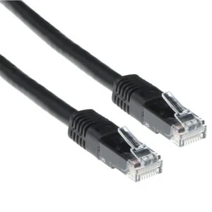 ACT netwerkkabel | Cat5e | U/UTP (UTP) | 7 m | Zwart