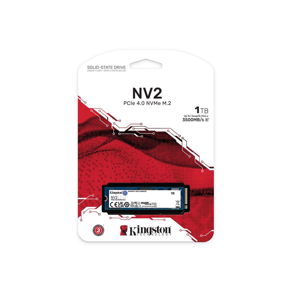 Kingston NV2 | 1TB NVMe SSD | M.2 Gen4 | 3.500MB/s Lezen | 2.100MB/s Schrijven - Image 3