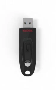 Sandisk Ultra | 64GB USB-A 3.2 Flash Drive | Zwart