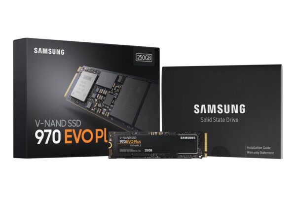 Samsung 970 Evo Plus | 250GB NVMe SSD | M.2 | 3.500MB/s